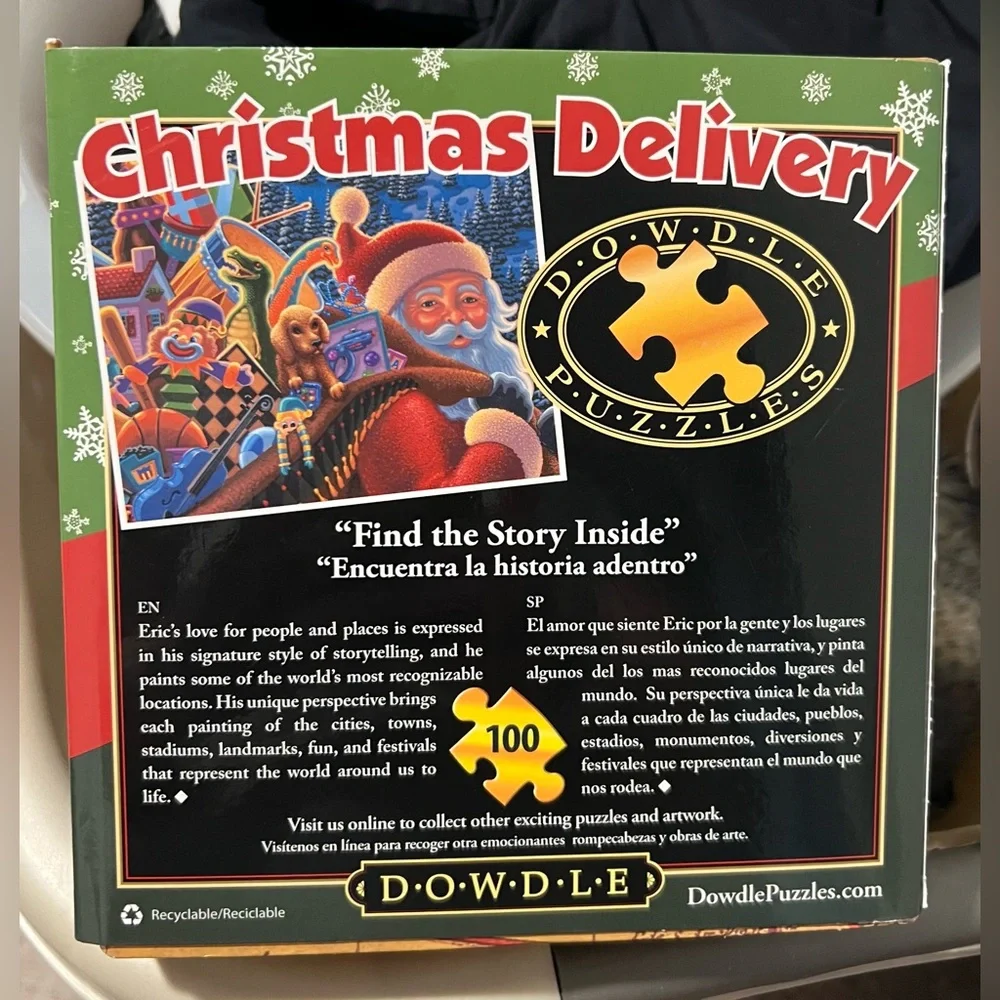Dowdle Christmas Delivery 100 pc Puzzle